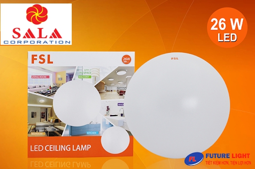 Đèn ốp trần LED 26W FSL FSC052 26W-W